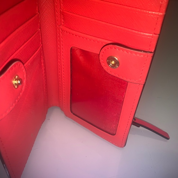 NWOT Kate Spade pink leather wallet restyled by artist - Picture 8 of 12